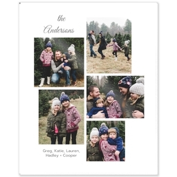 8x10 Acrylic Wall Art with Simple Collage design