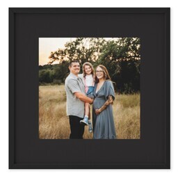 TilePix 8x8 Black Frame with Black Border design