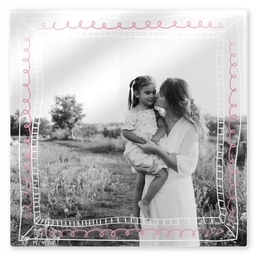 TilePix Glass 8.25x8.25 with Pretty As A Picture design