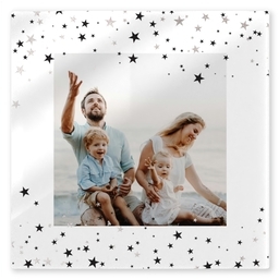 TilePix Glass 8.25x8.25 with Stars Shone Brightly design