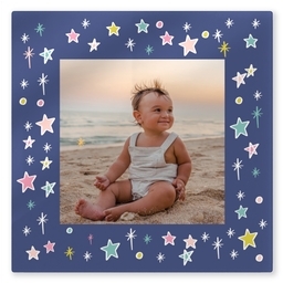 TilePix Glass 8.25x8.25 with Stars Shone Nightly design