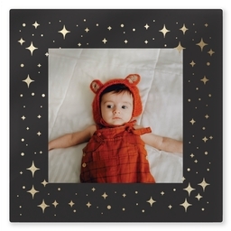 TilePix Glass 8.25x8.25 with Stars Shone Twilight design