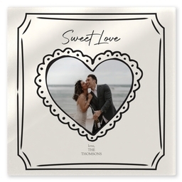 TilePix Glass 8.25x8.25 with Unbounded Heart design