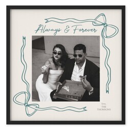 TilePix 8x8 Black Frame with Unbounded Love design