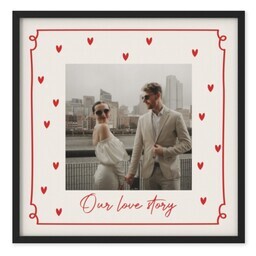 TilePix 8x8 Black Frame with Unbounded Sweetness design