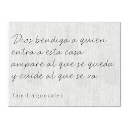 Wood Box Wall Art 6x8 with Spanish Faith Quote design