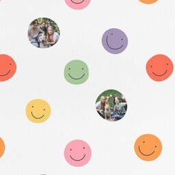 Wrapping Paper - 24x72in sheet with All Smiles design