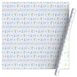 Wrapping Paper - 24x72in sheet with It's A Boy design