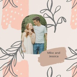 Wrapping Paper - 24x72in sheet with Photo Arch design