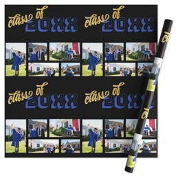 Wrapping Paper - 24x72in sheet with Class Of Memories design
