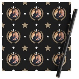 Wrapping Paper - 24x72in sheet with Honored Grad  design