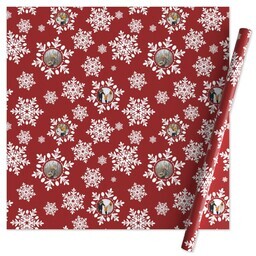Wrapping Paper - 24x72in sheet with Let It Snow design