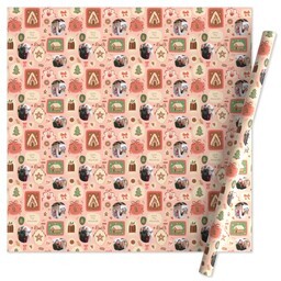 Wrapping Paper - 24x72in sheet with Sweet Christmas design