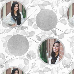 Wrapping Paper - 24x72in sheet with Whimsical Gray design